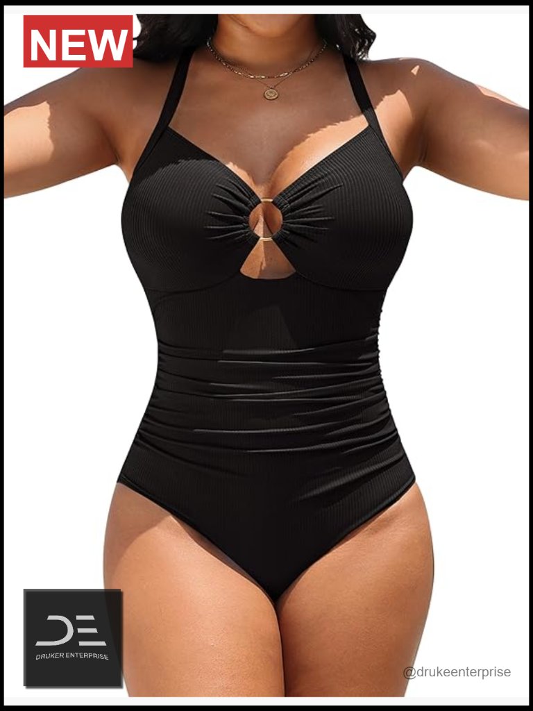 One Piece Swimsuit Tummy Control Shapewear Full Coverage